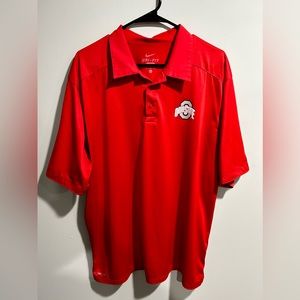 XL Ohio State Nike Dri-fit game day polo